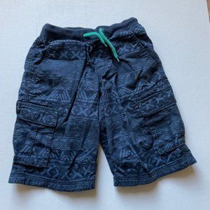 Blue Shorts with drawstring - Size 6 / 7 Boys